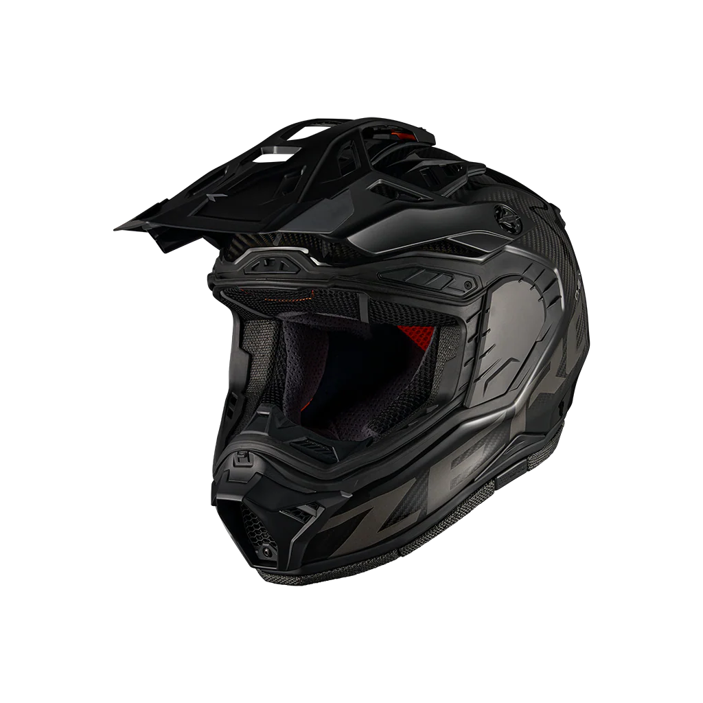 Nexx X.Rally Zero Pro carbon adventure motorcycle helmet with visor removed