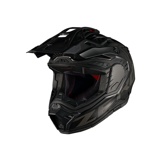 Nexx X.Rally Zero Pro carbon adventure motorcycle helmet with visor removed