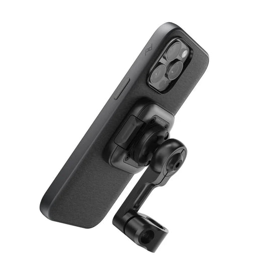 Peak Design motorcycle bar mount non-charging mount detail