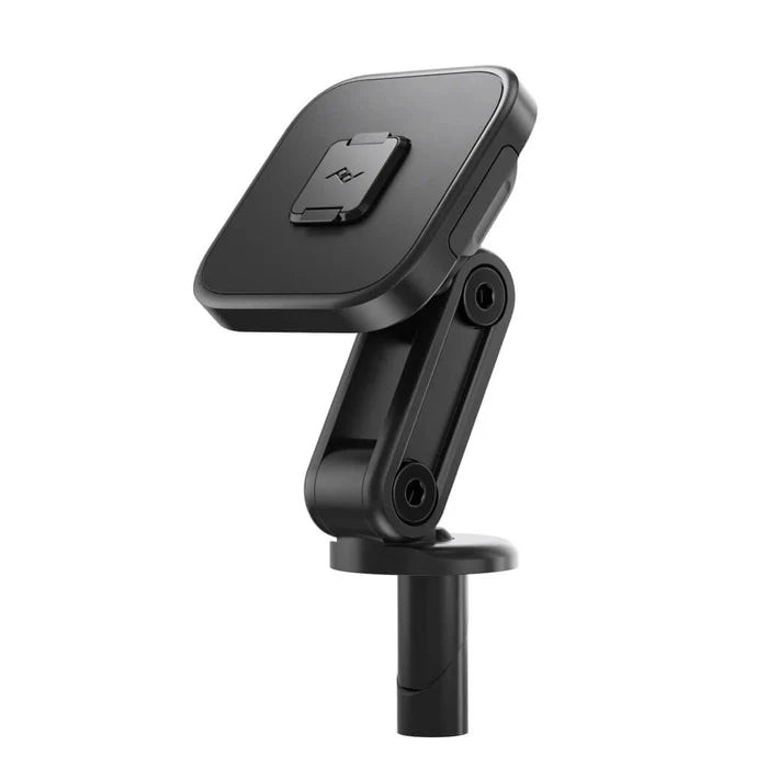 Peak Design motorcycle stem mount head, front view