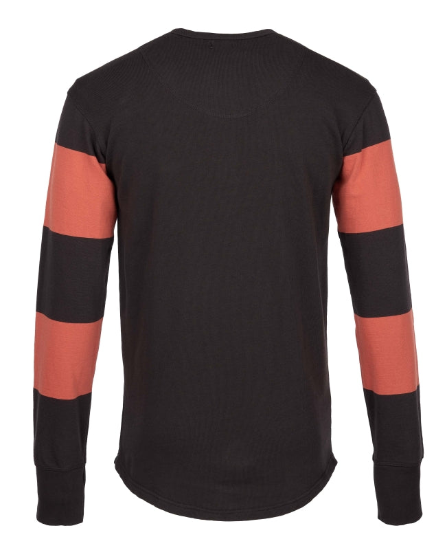 Back view of Pike Brothers 1950 Racing Jersey Sprocket in Orange on white background