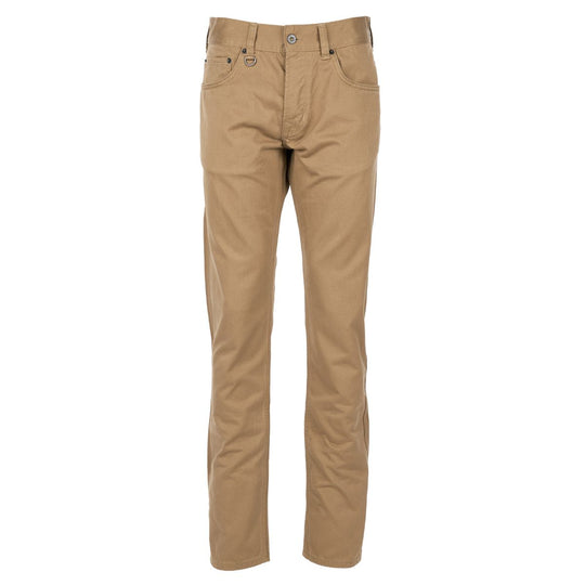 Pike Brothers 1963 Roamer Pant Leesville Sand front view men’s slim fit workwear trousers
