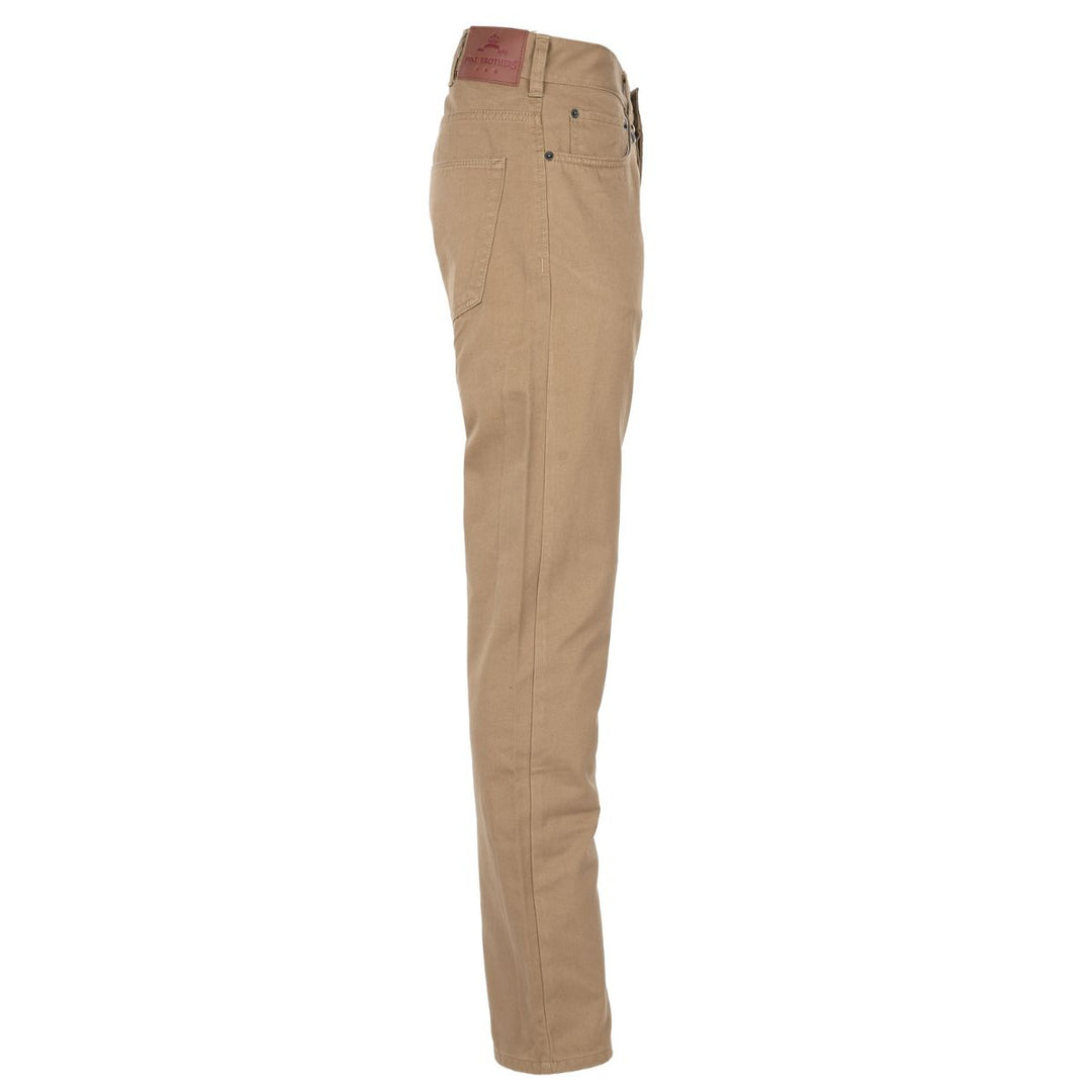 Pike Brothers 1963 Roamer Pant Leesville Sand side view men’s slim fit workwear trousers