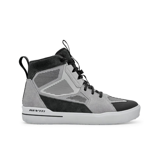 revit arrow 2 air motorcycle trainers grey white left side
