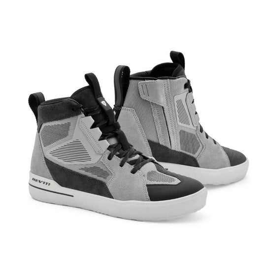 revit arrow 2 air motorcycle trainers grey white pair