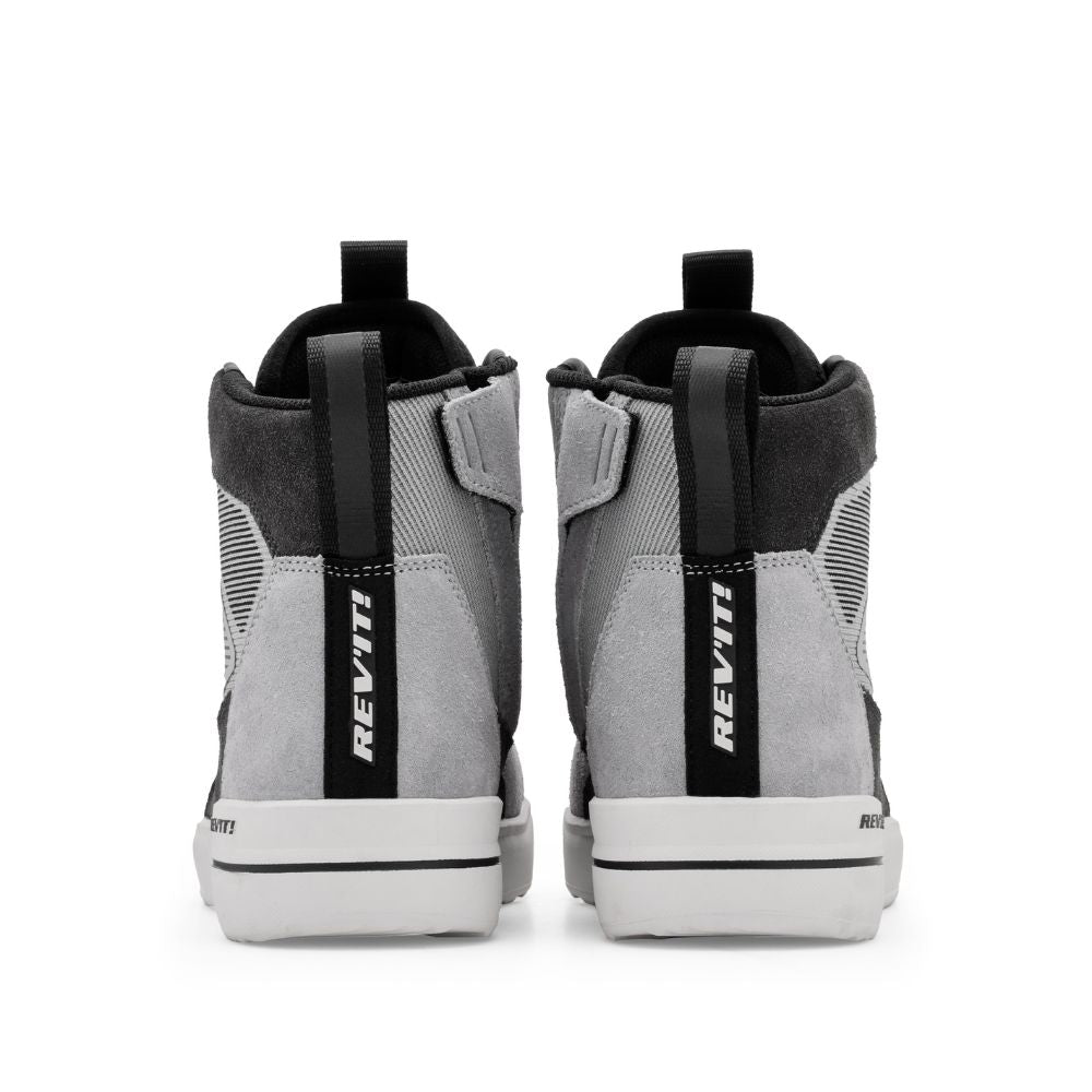 revit arrow 2 air motorcycle trainers grey white back