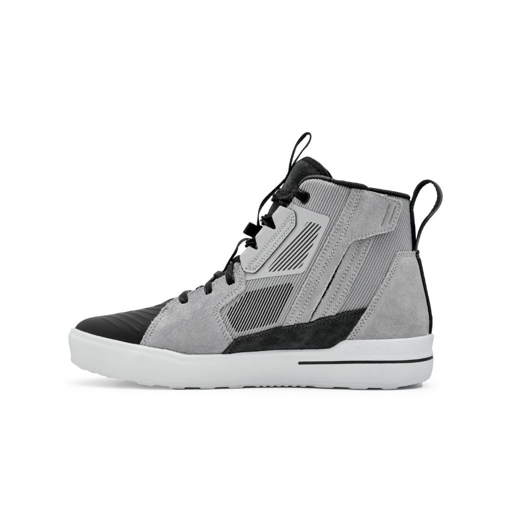 revit arrow 2 air motorcycle trainers grey white left side