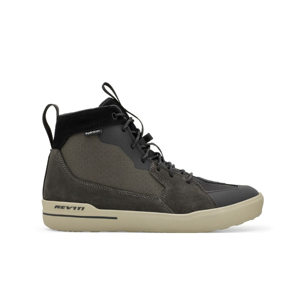 revit arrow 2 h2o waterproof motorcycle trainers dark green brown right side