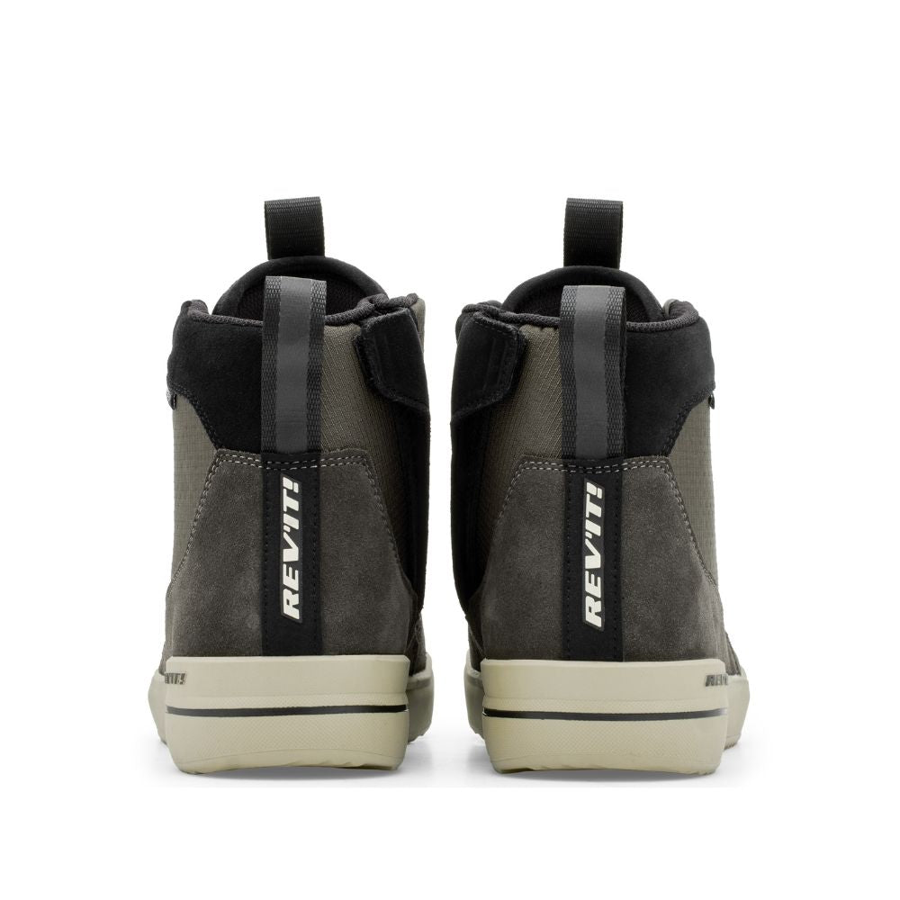 revit arrow 2 h2o waterproof motorcycle trainers dark green back