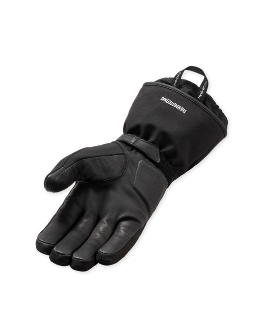 REV’IT! Freedom H2O Heated Glove black palm view.
