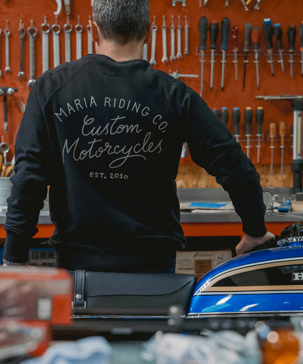 Riding Black Villain Sweatshirt