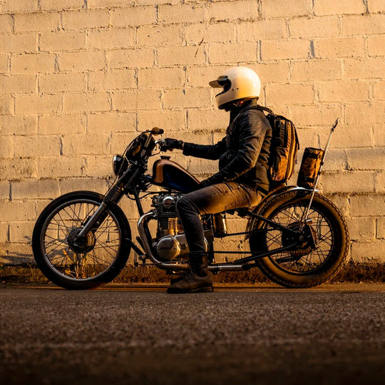 Roland Sands Design x Kriega Tool Roll Roam in Black with buckle straps – Machinehead Moto