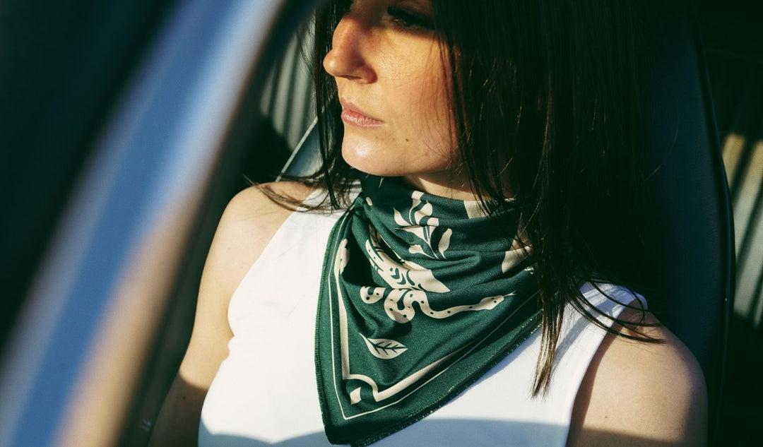 Sisters Moto Scarf Moto Therapy Green