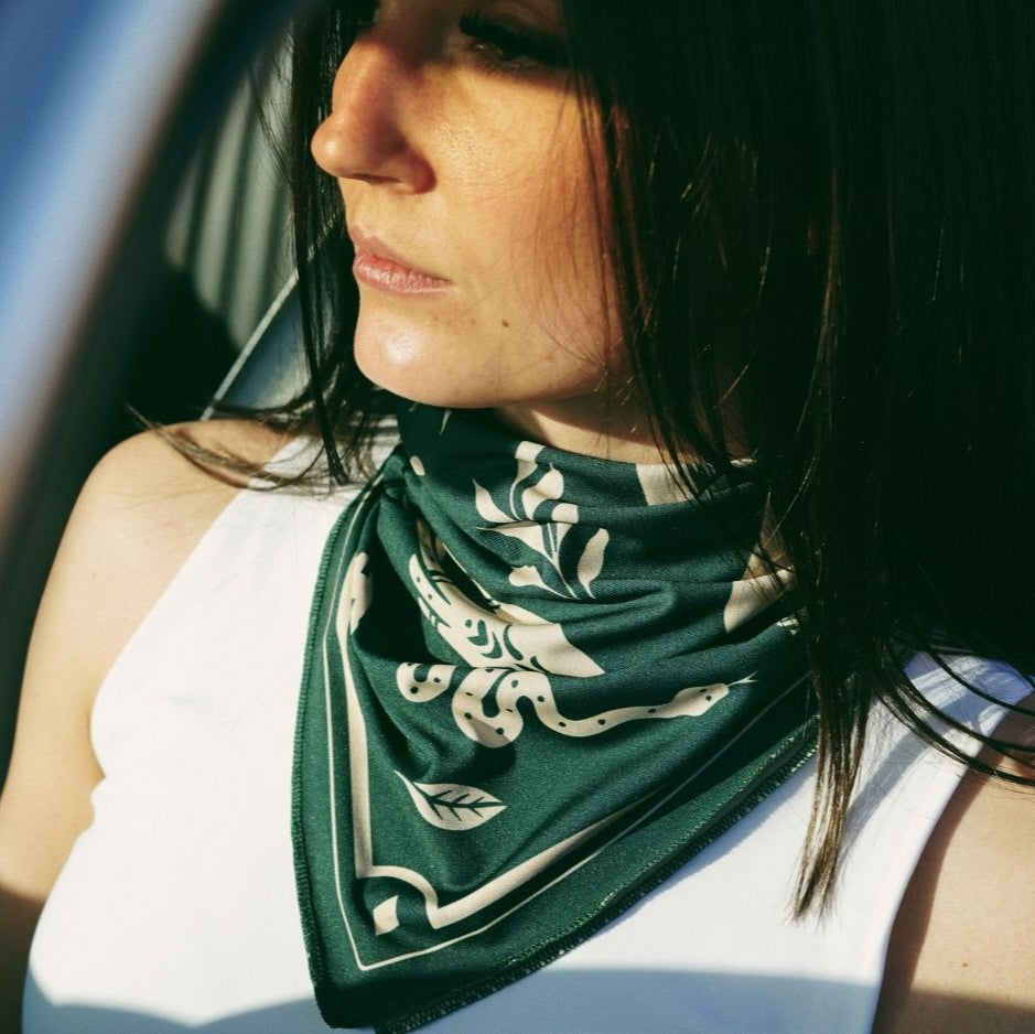 Sisters Moto Scarf Moto Therapy Green