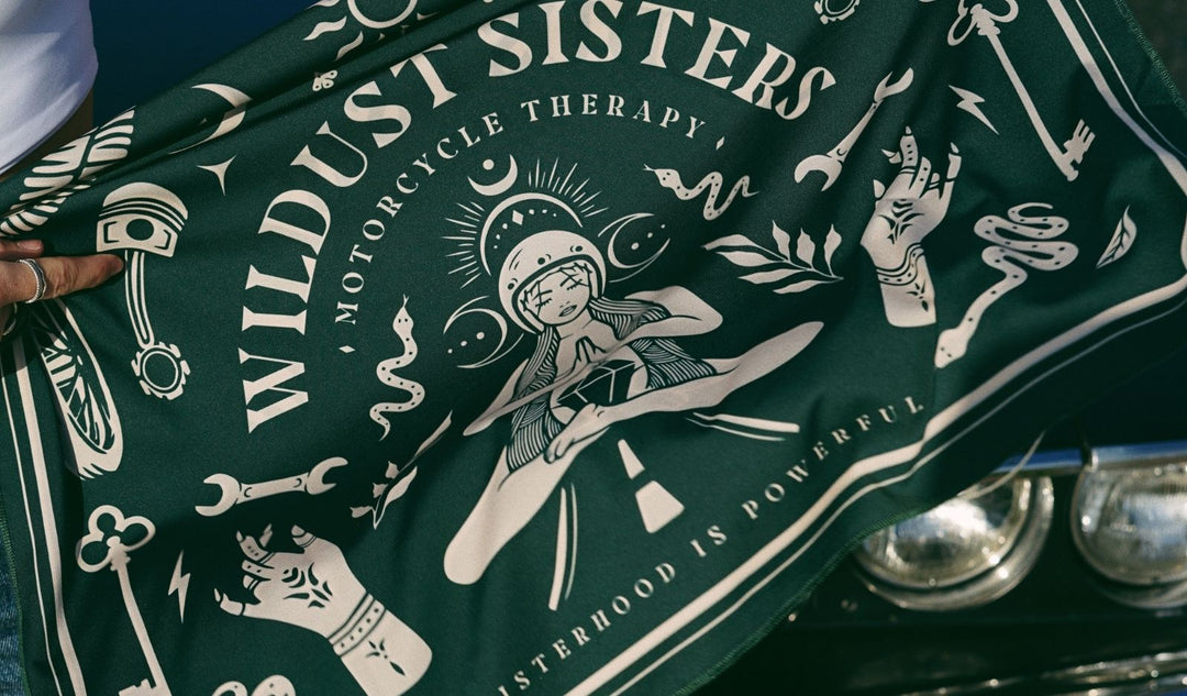 Sisters Moto Scarf Moto Therapy Green