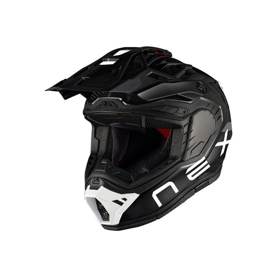 Nexx X.Rally FIM carbon motorcycle helmet with visor removed