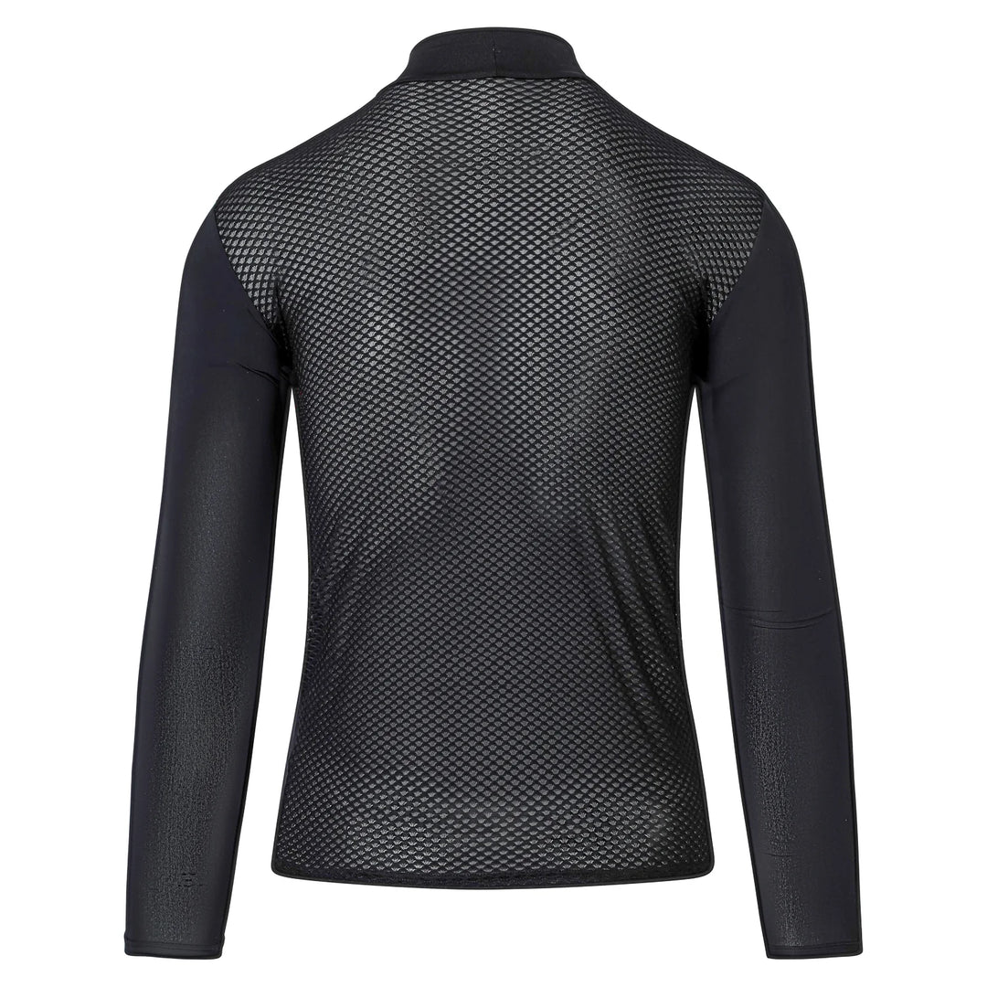 Zerofit IceSkin long sleeve base layer in black rear view