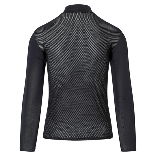 Zerofit IceSkin long sleeve base layer in black rear view