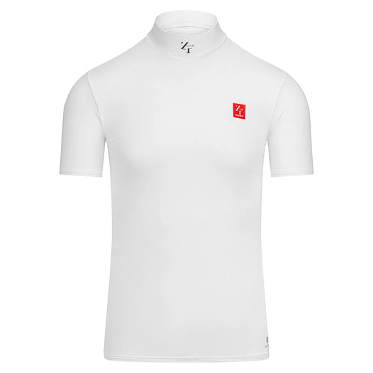 Zerofit IceSkin short sleeve base layer in white front view