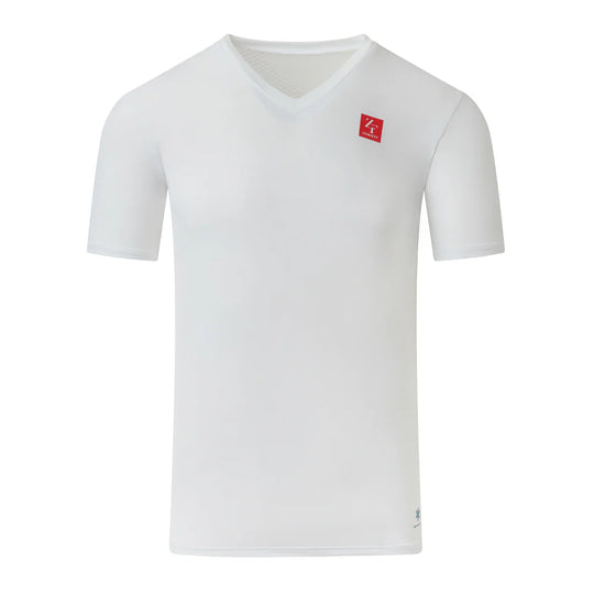 Zerofit Ice Skin V-Neck Short Sleeve Base Layer