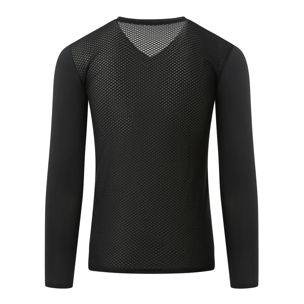 Zerofit Ice Skin V-Neck Long Sleeve Base Layer