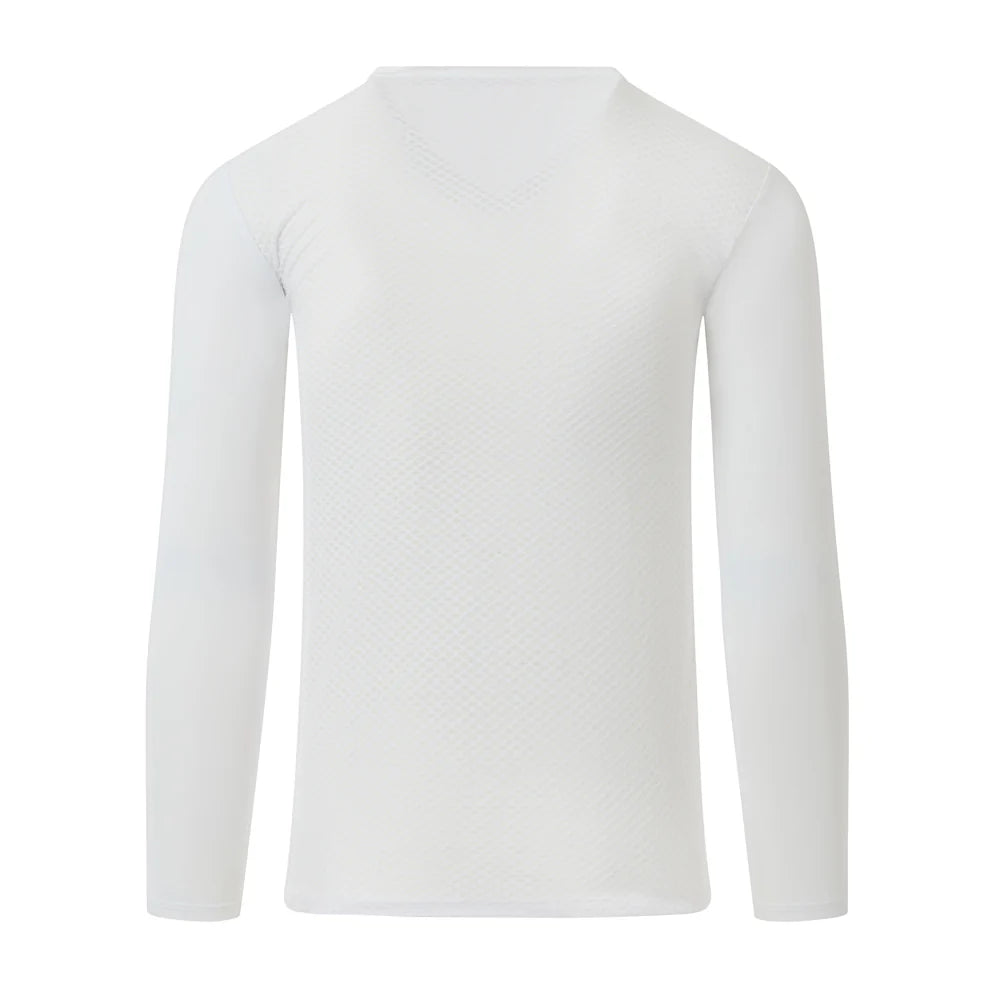 Zerofit Ice Skin V-Neck Long Sleeve Base Layer